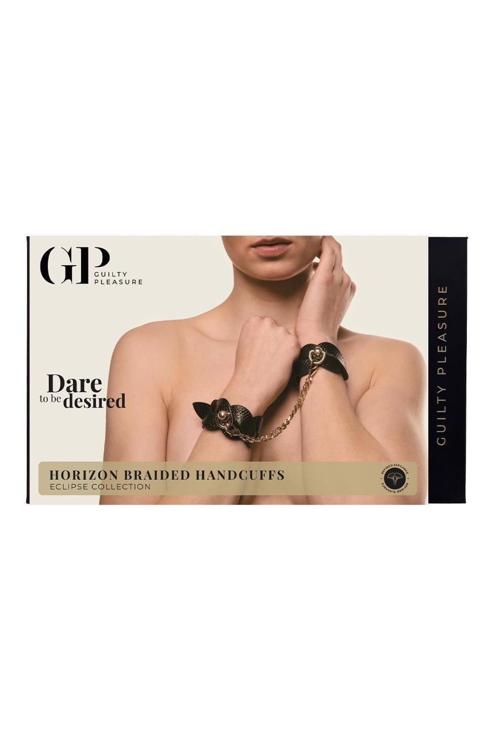 GUILTY PLEASURE HORIZON BRAIDED HANDCUFFS