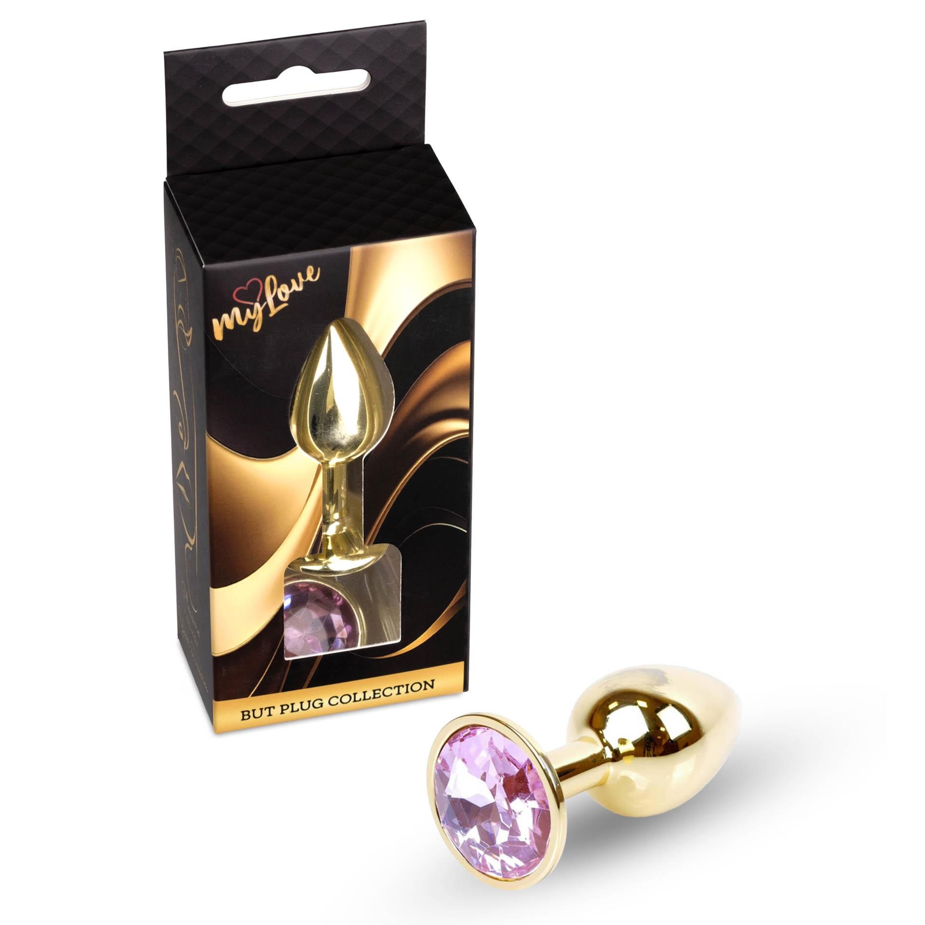 MyLove Toys - Jewellery Gold PLUG- Rose