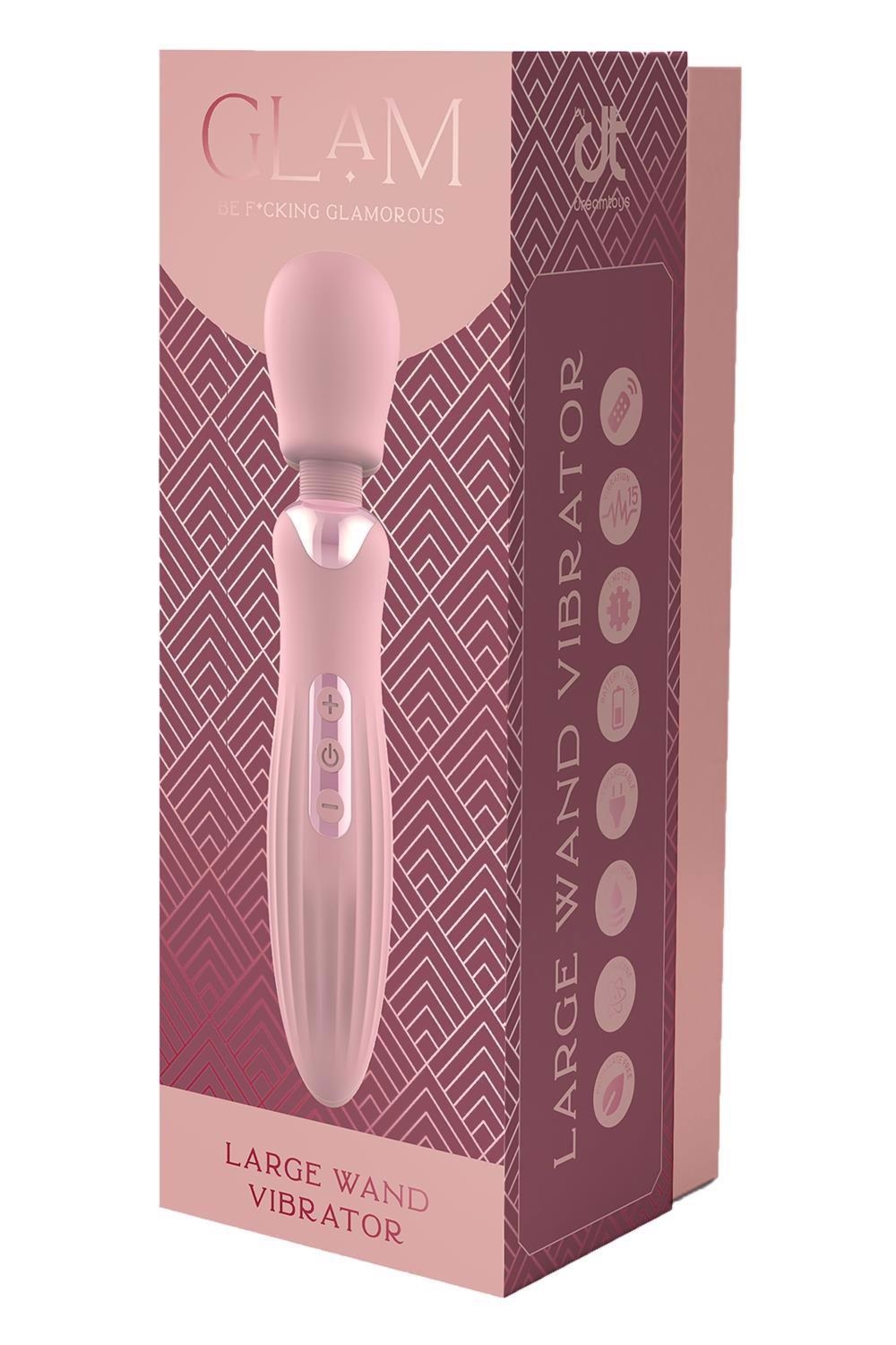 Wibrator typu Wand - GLAM LARGE WAND VIBRATOR