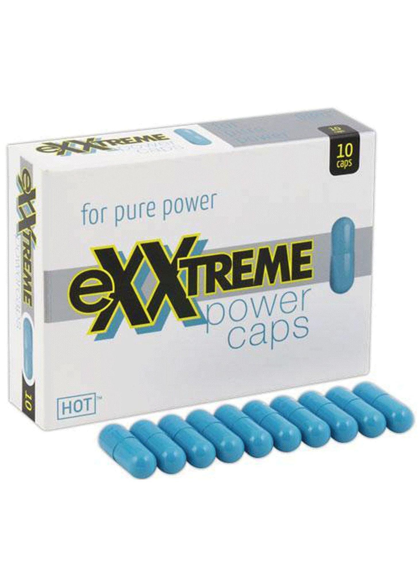 Suplement eXXtreme power 1x10 kapsułek  - eXXtreme power caps 10 caps