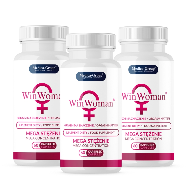 WinWoman - na Pobudzenie Orgazmu - 180 kaps.  - Nr 1 wśród KLIENTÓW !!!