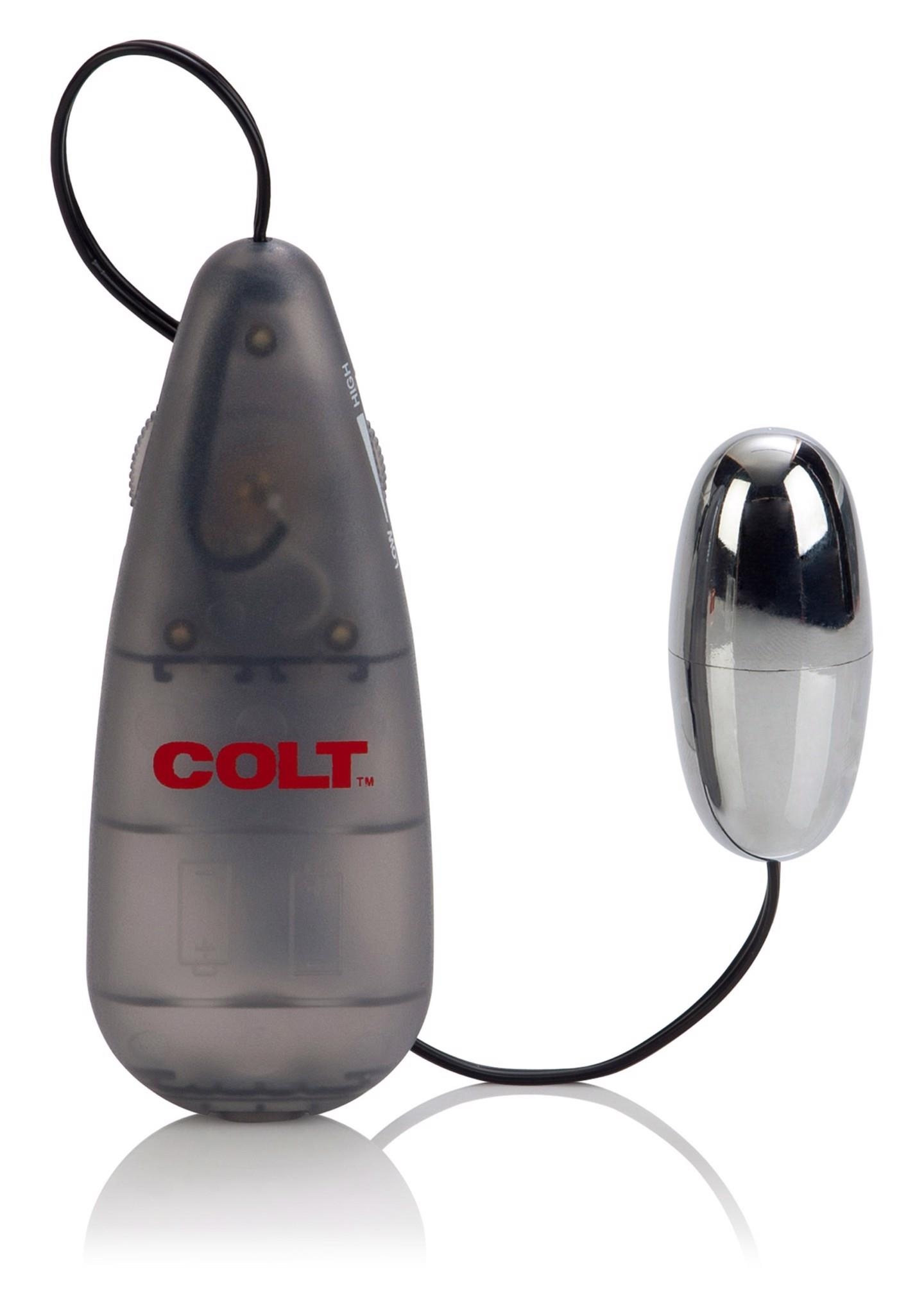 Mini wibrator bullet metalowy wielostopniowy mocny cichy – Colt Power Bullet Metal