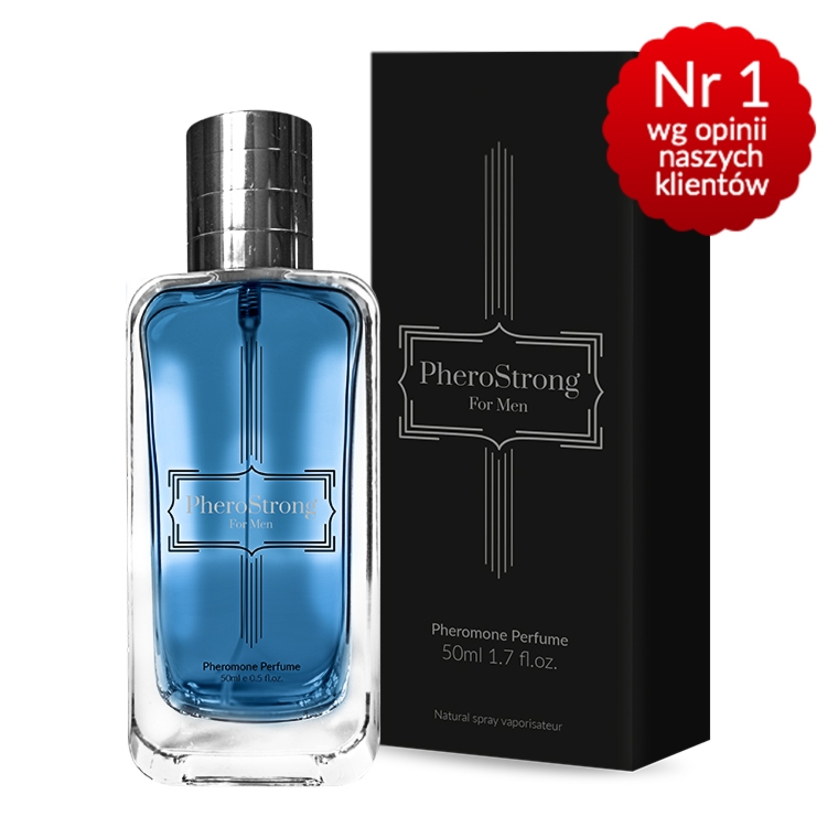 Perfumy z feromonami dla mężczyzn PheroStrong 50 ml - Nagroda Konsumentów - Najlepszy Produkt !!!