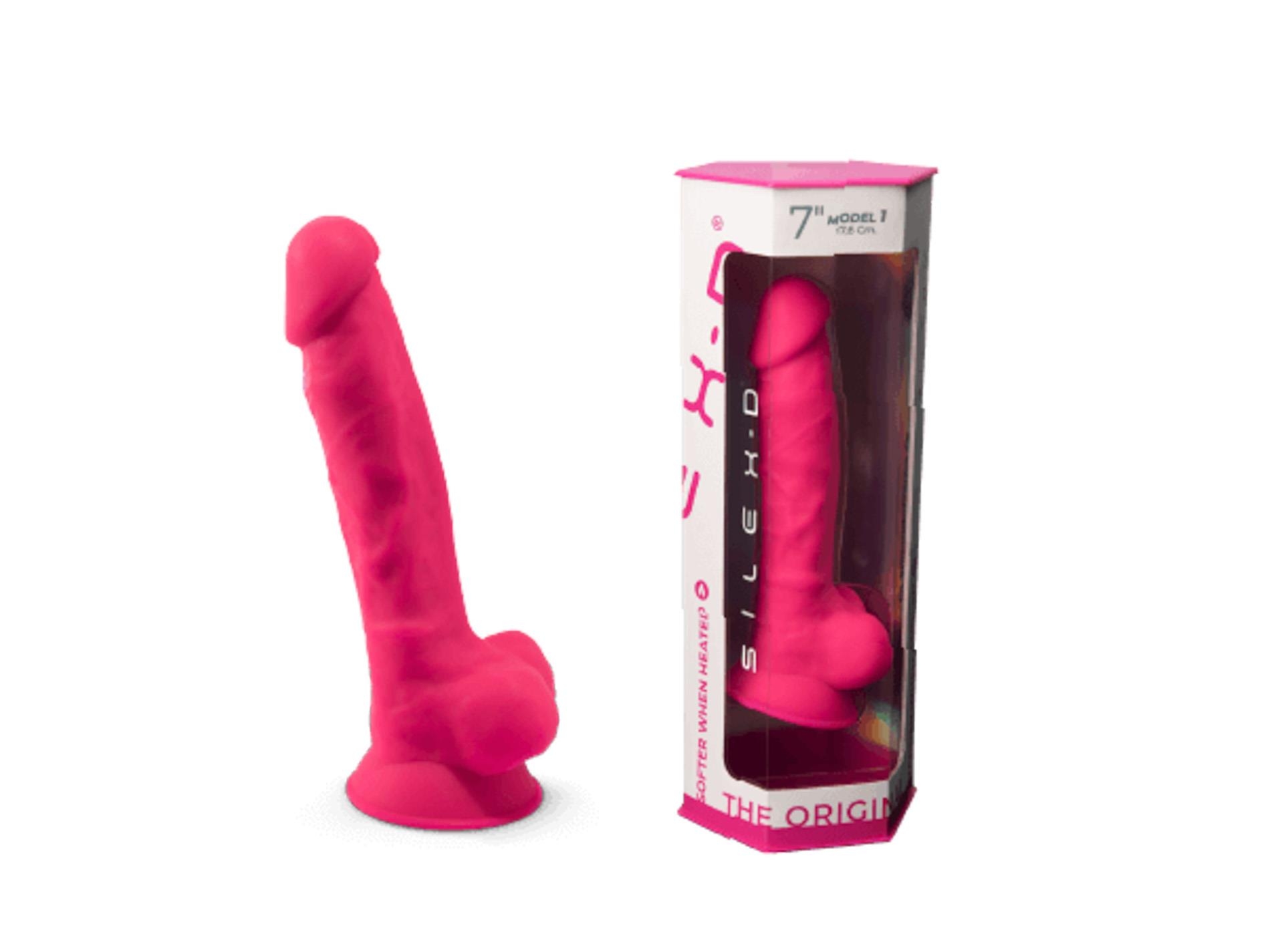Dildo-SD.Model 1 (7") PINK BOX