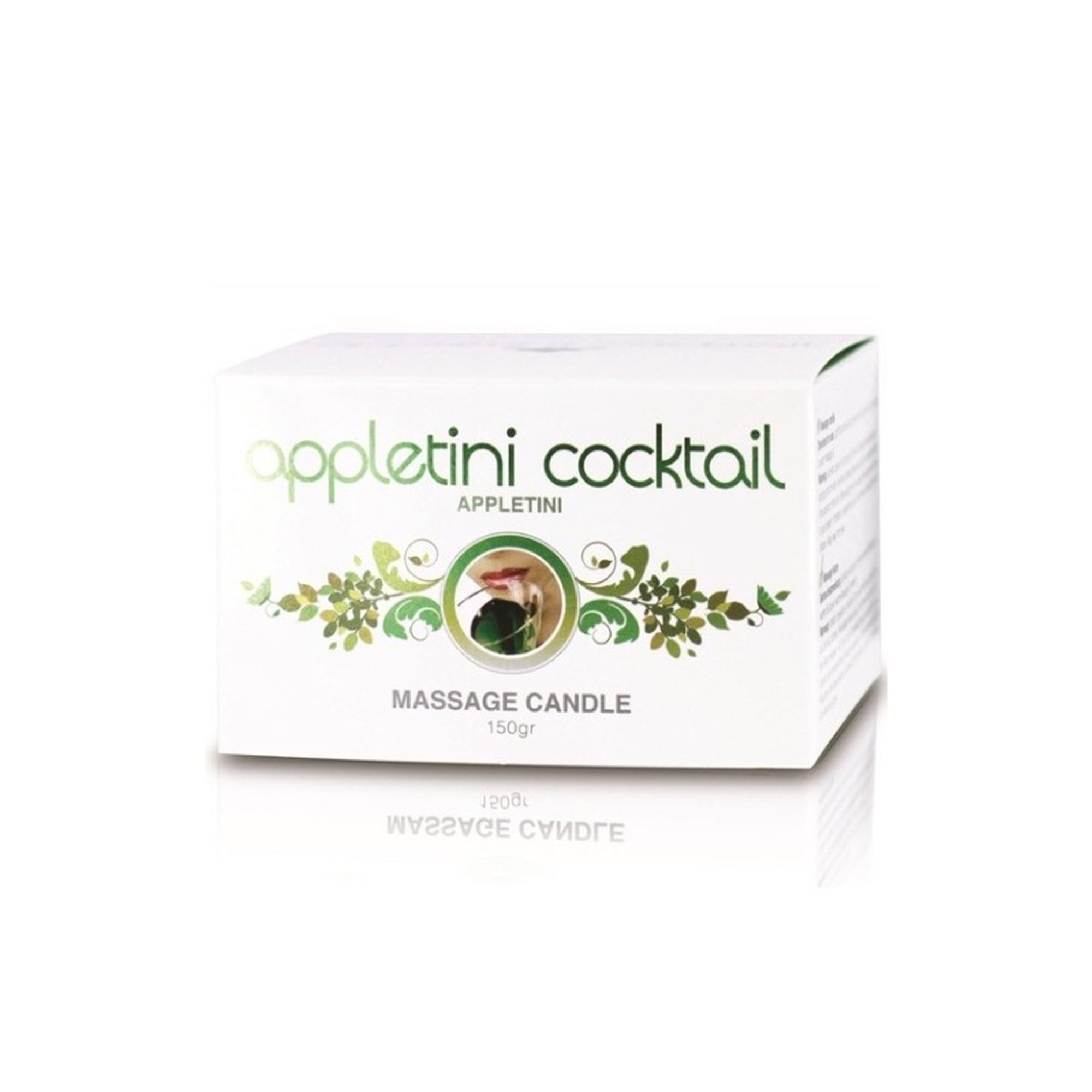 Appletini Cocktail Massage Candle Tin (Appletini)