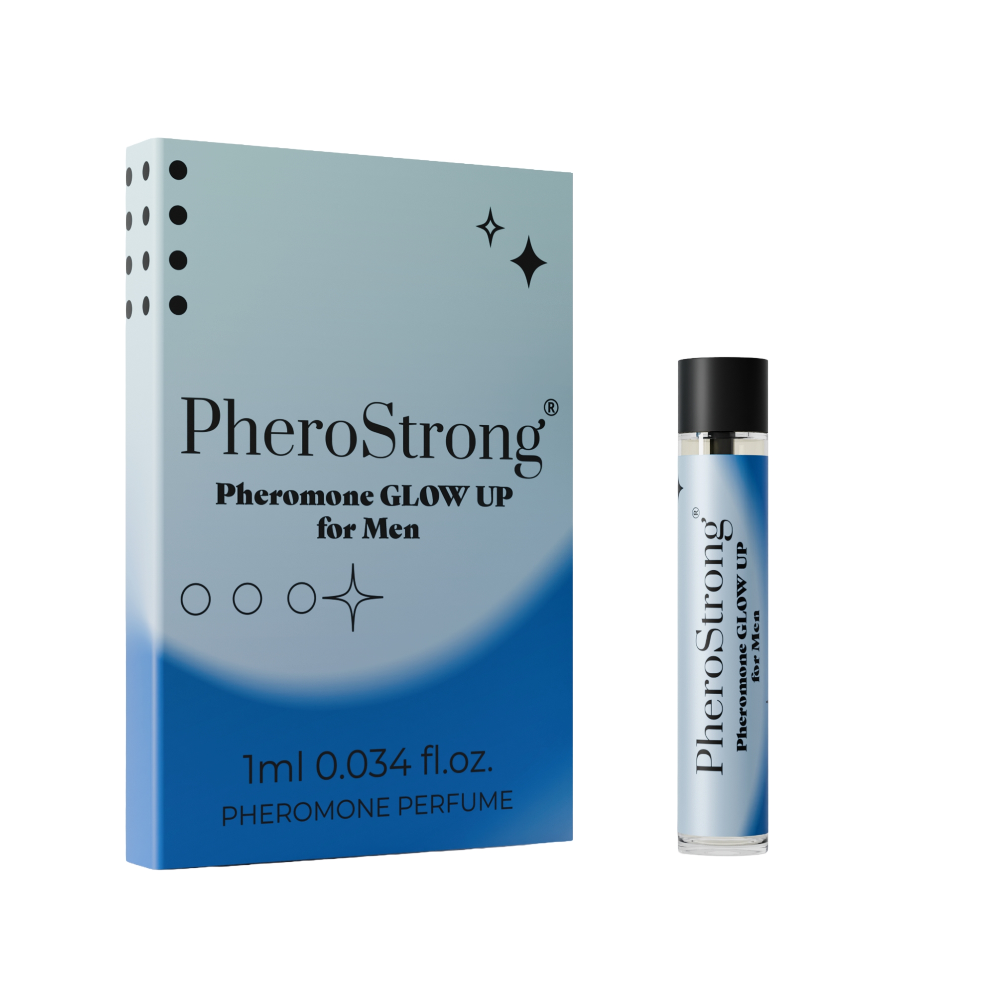 PheroStrong Pheromone Glow up for Men - perfumy z feromonami dla mężczyzn na podniecenie kobiet
