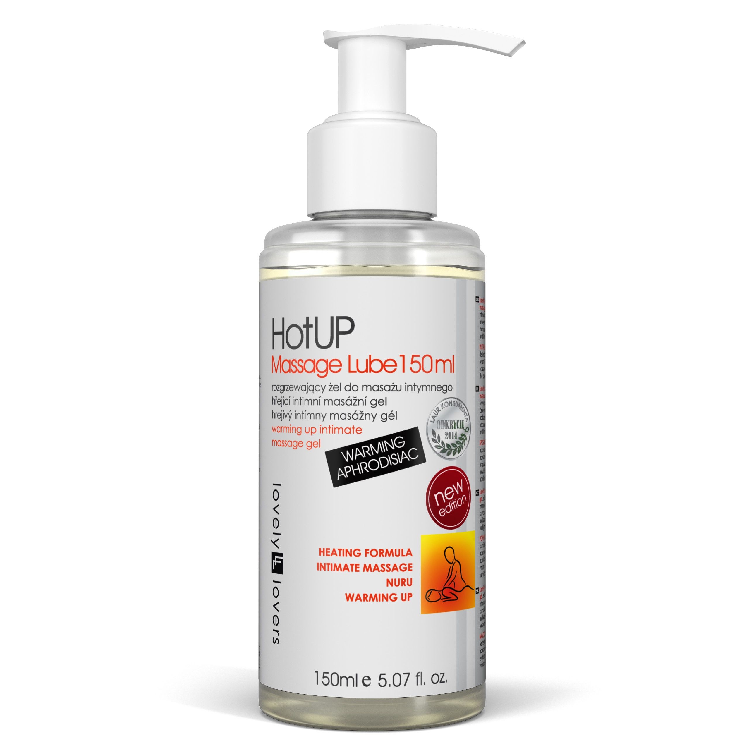 LOVELY LOVERS HotUP Massage Lube 150ml 