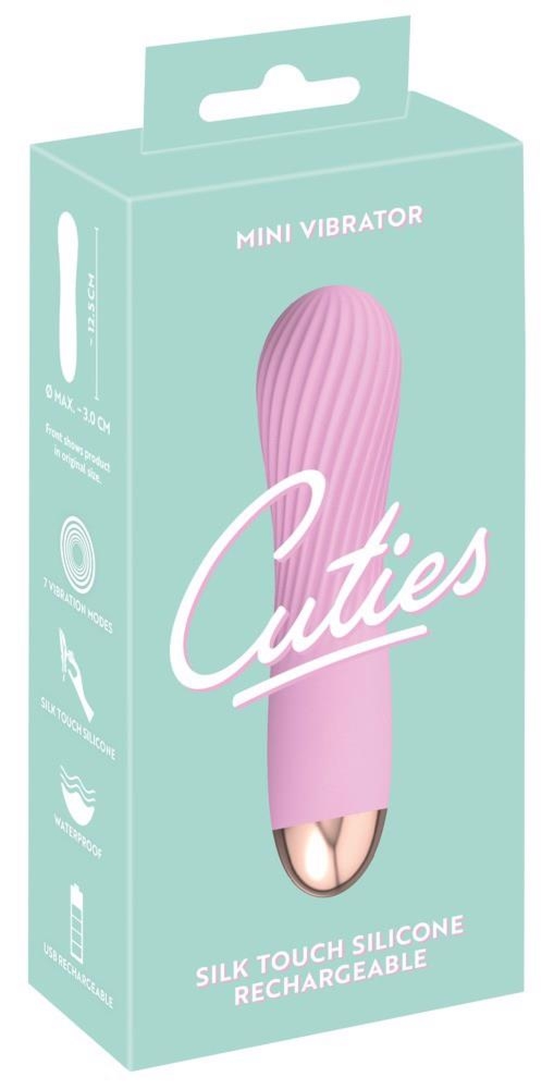 Mini wibrator kieszonkowy – Cuties Mini Vibrator Rose 2.G