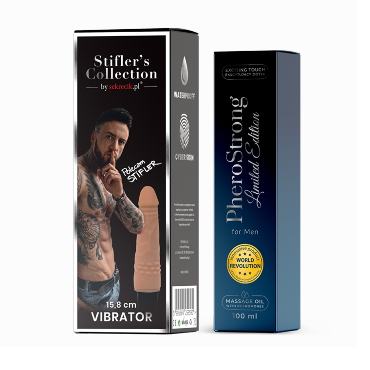 Wibrator Stifler's Collection by Sekrecik + Olejek PheroStrong męskie Limited Edition