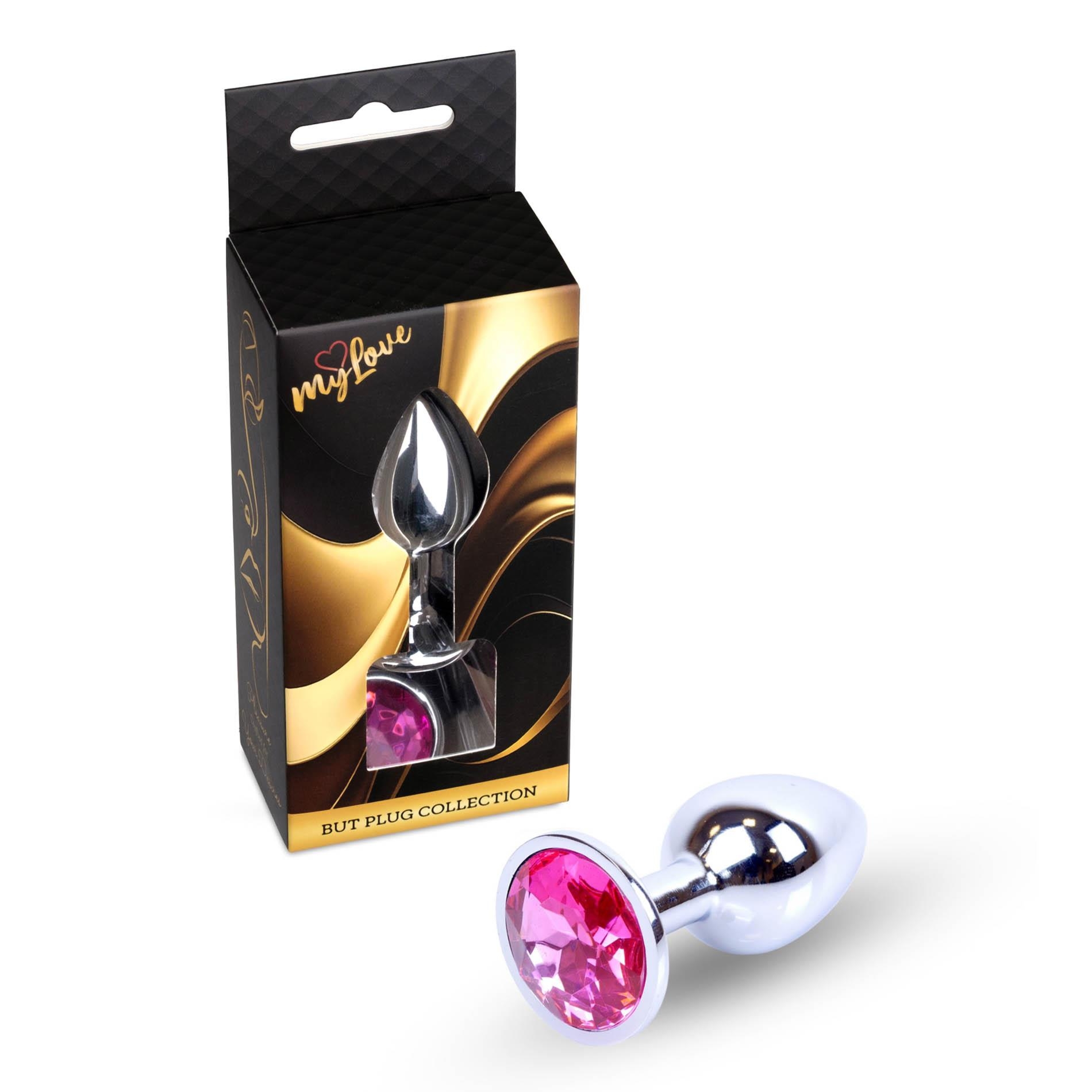 MyLove Toys - Jewellery Silver PLUG- Pink