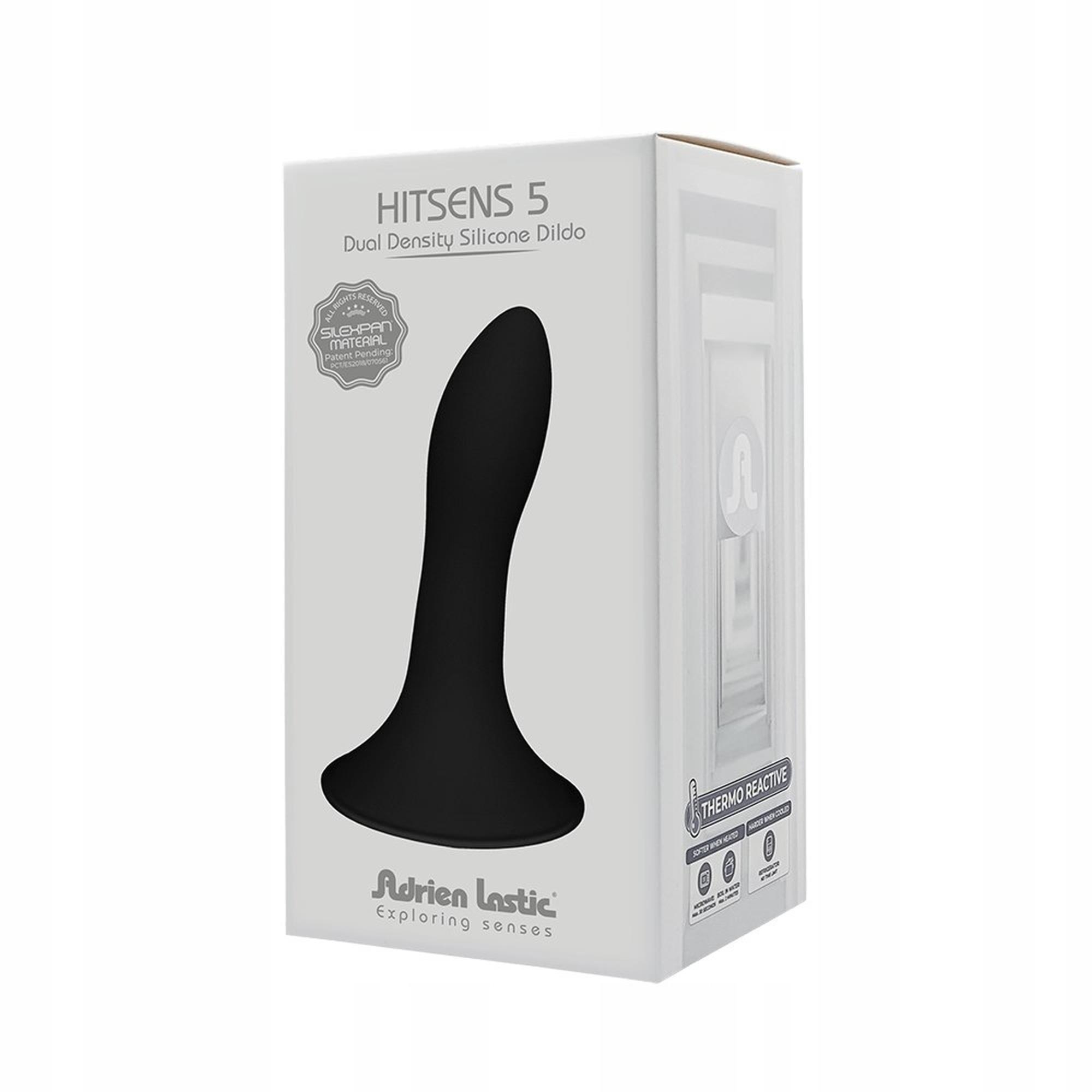Dildo-HITSENS 5 ( 5 " ) Black