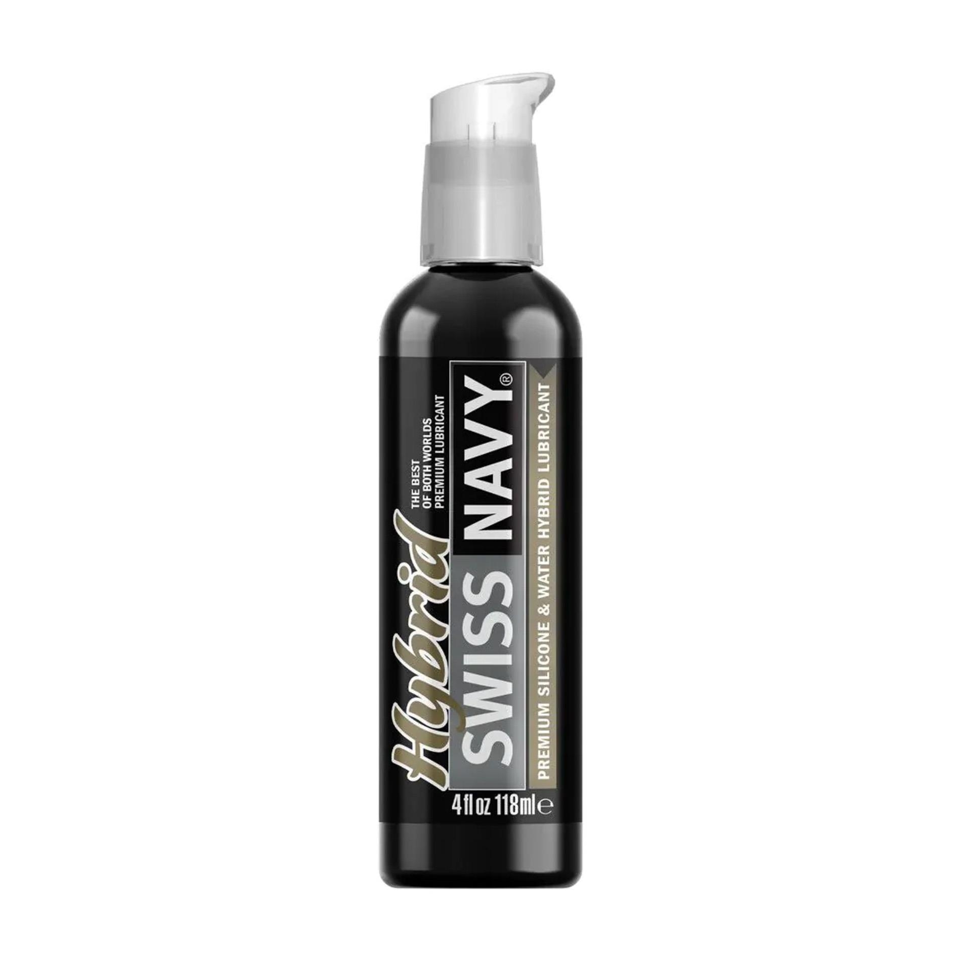 Hybrid - Premium Silicone and Water Hybrid Lubricant - 4 fl oz / 118 ml