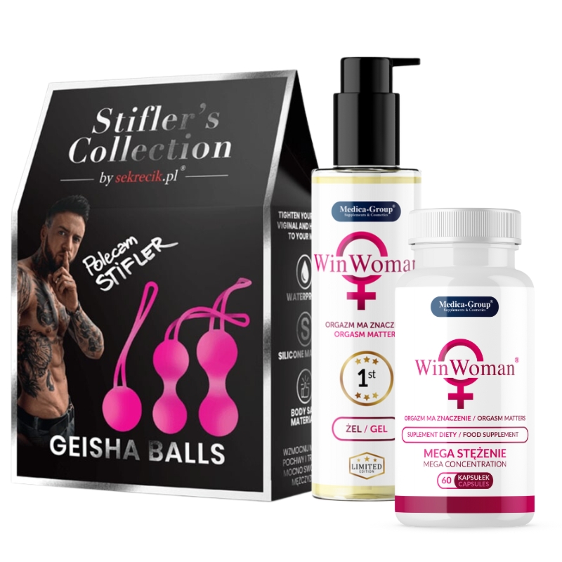Kulki Gejszy Stifler's Collection by Sekrecik + WinWoman Kapsułki + Żel