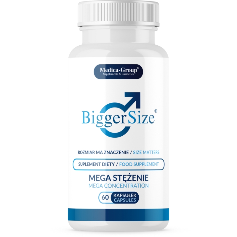 BiggerSize – Suplement wspierający Erekcję i Kontrolę Wytrysku | Nr 1 wśród Klientów