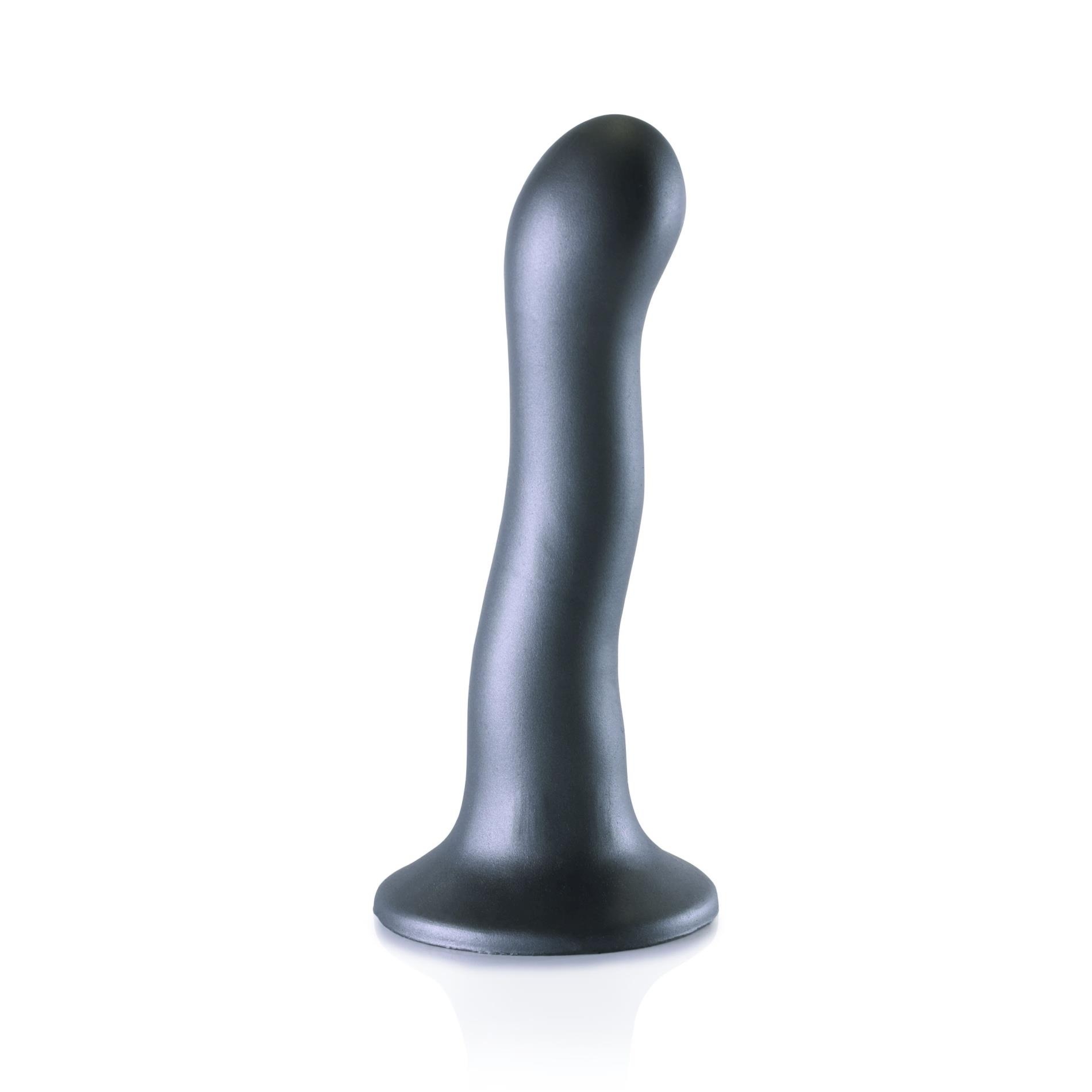 Ultra Soft Silicone Curvy G-Spot Dildo - 7" / 17 cm