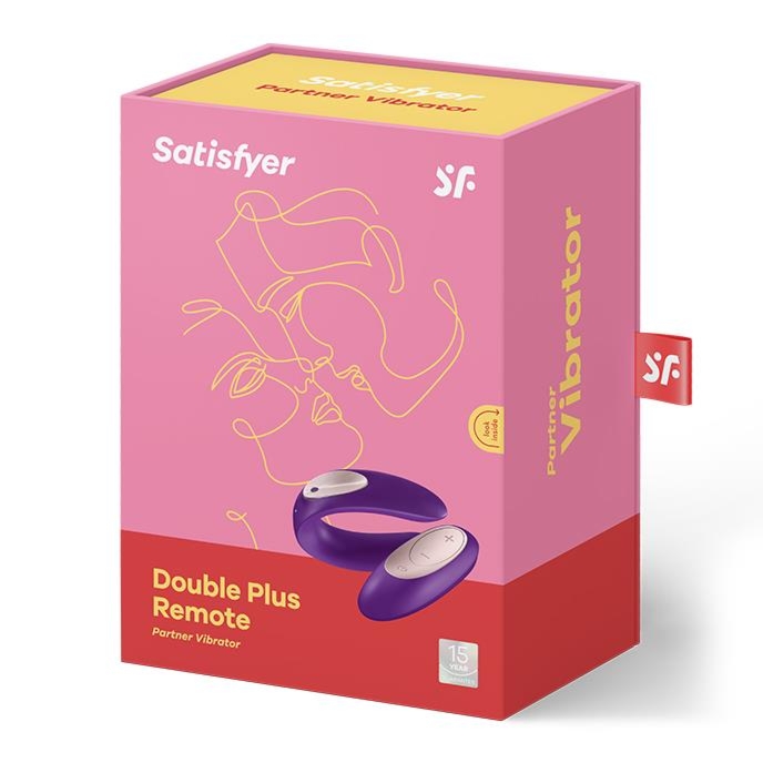 Wibrator dla Par - Stymulator-Satisfyer Partner Plus Remote Control