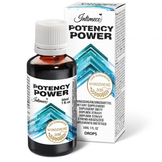Suplement diety dla mężczyzn POTENCY POWER 30 ml  skoncentrowana formuła