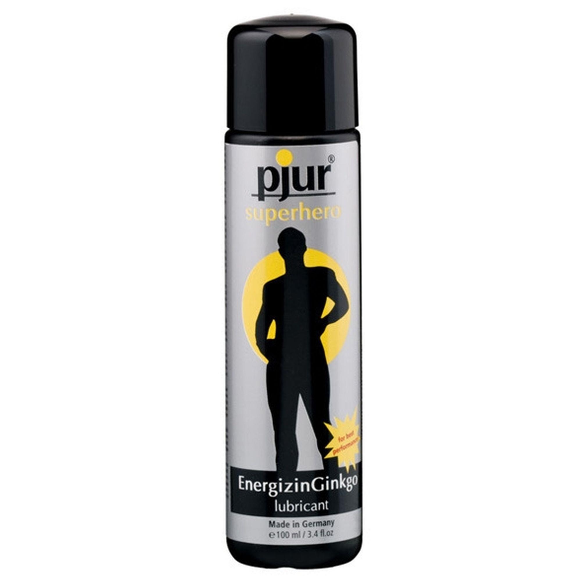 pjur Superhero glide 100ml.EnergizinGinkgo lubricant