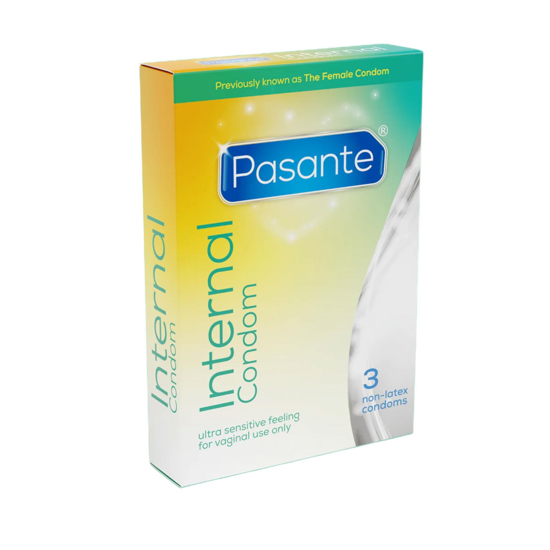 Pasante Internal Condoms 3 pcs