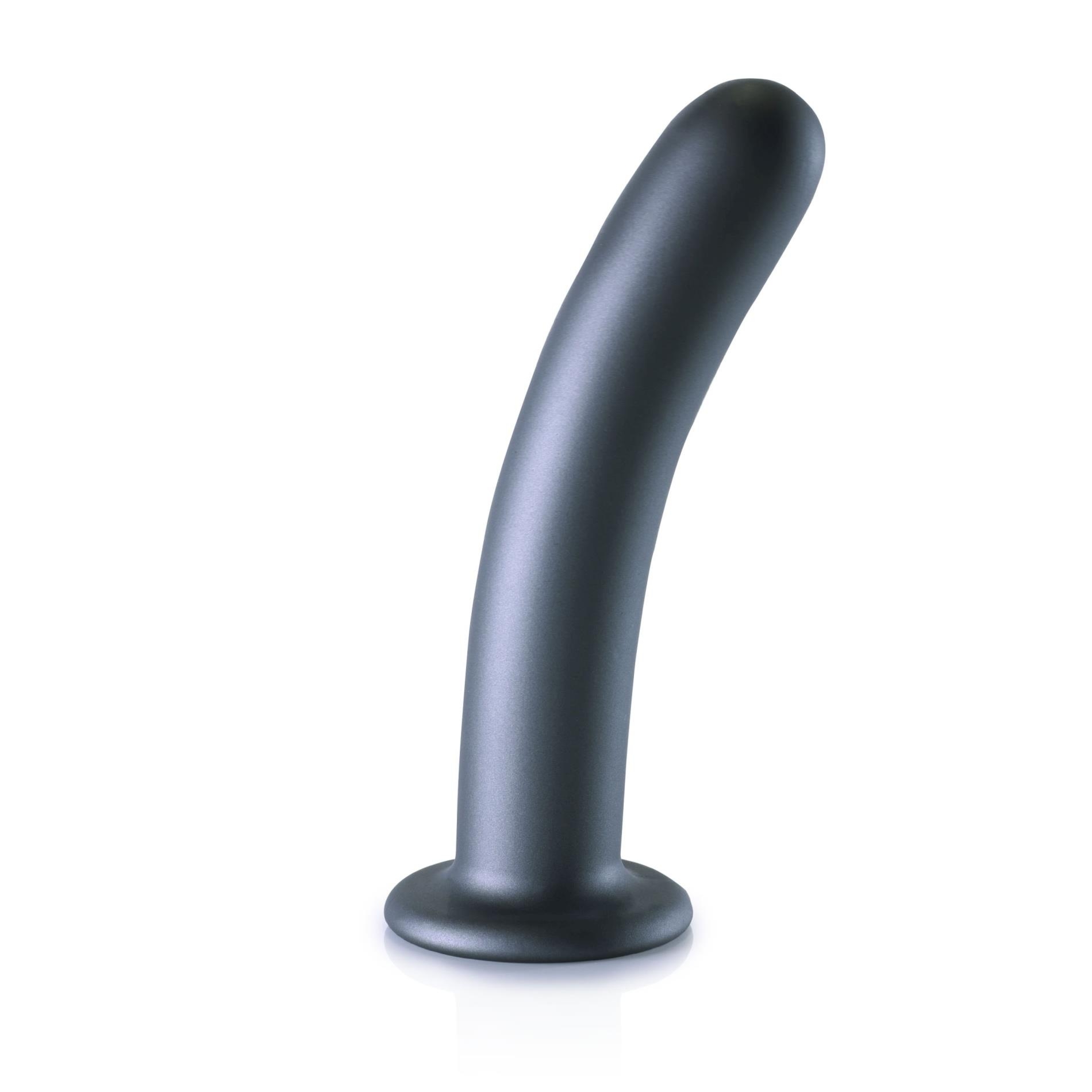 Smooth Silicone G-Spot Dildo - 7" / 17 cm