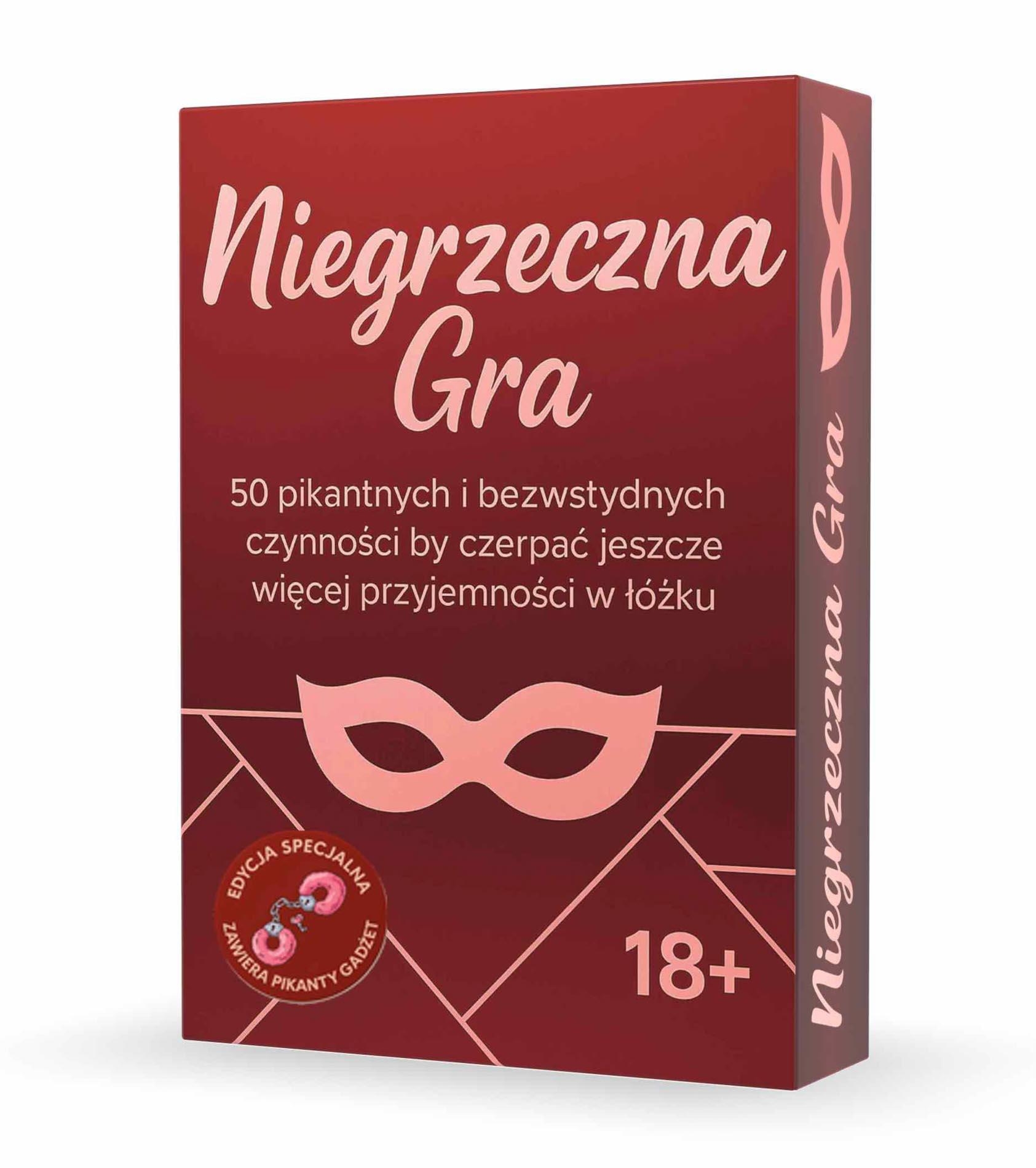 Gra erotyczna dla par 50 pikantnych wyzwań - Niegrzeczna Gra
