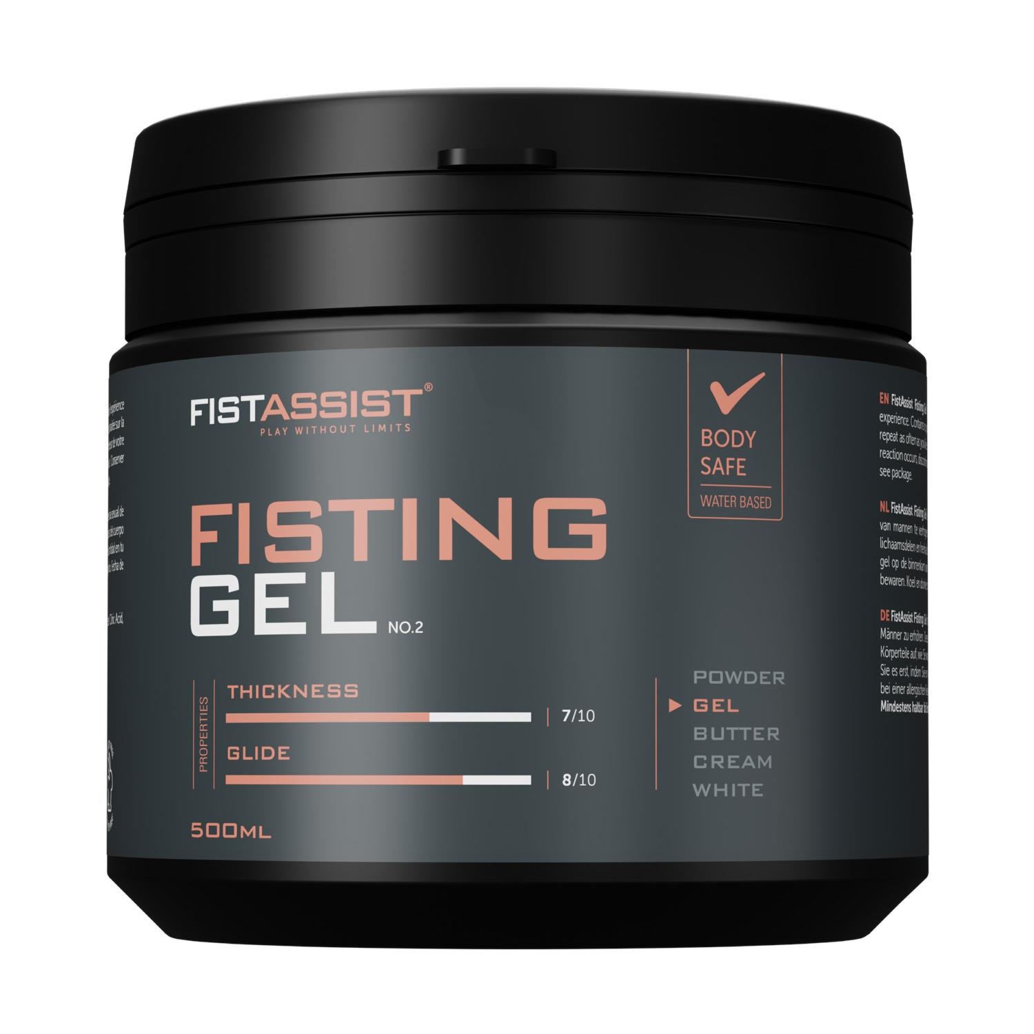 Fist Assist Fisting Gel 500ml