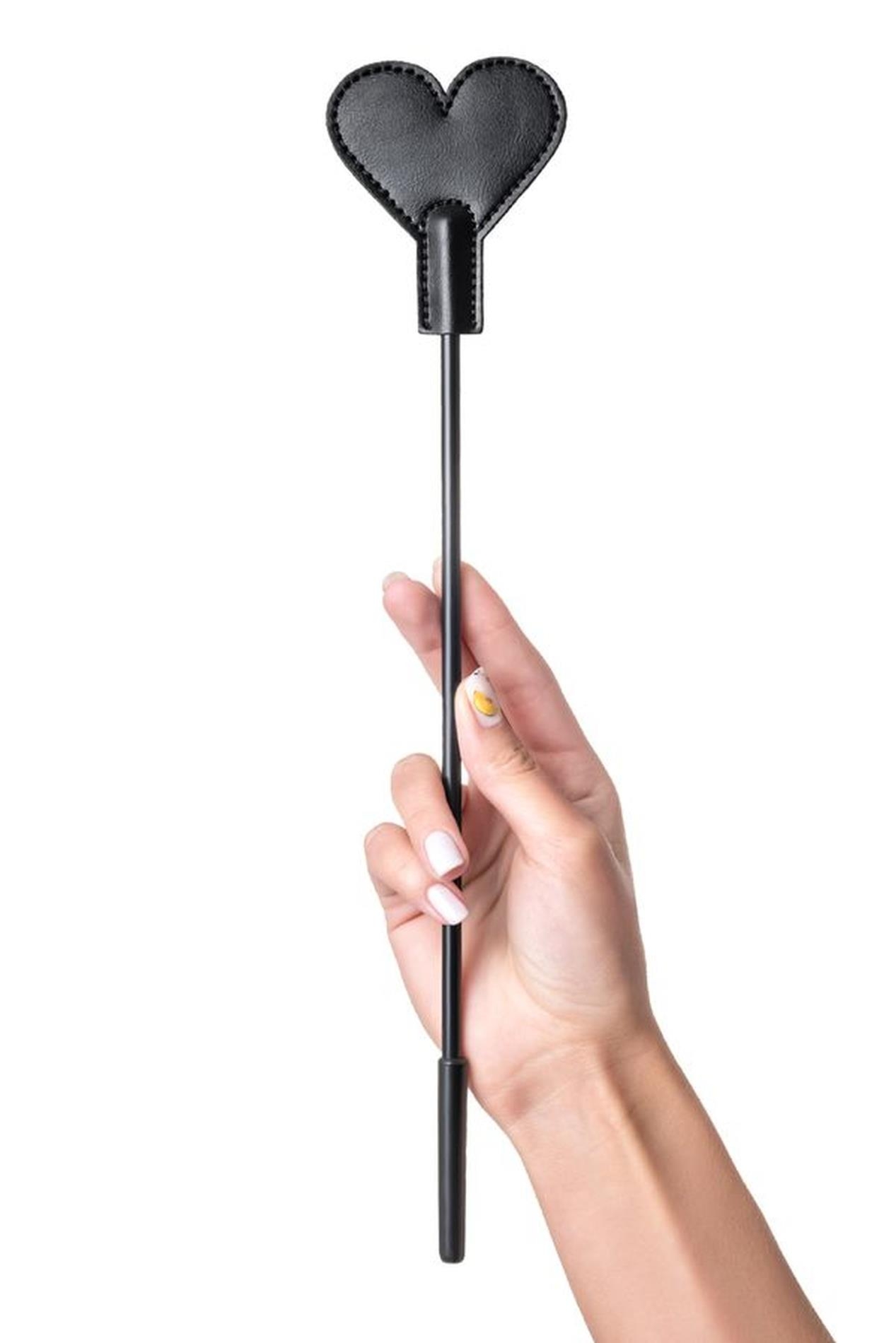 Anonymo stack, PU leather, black, 35 cm