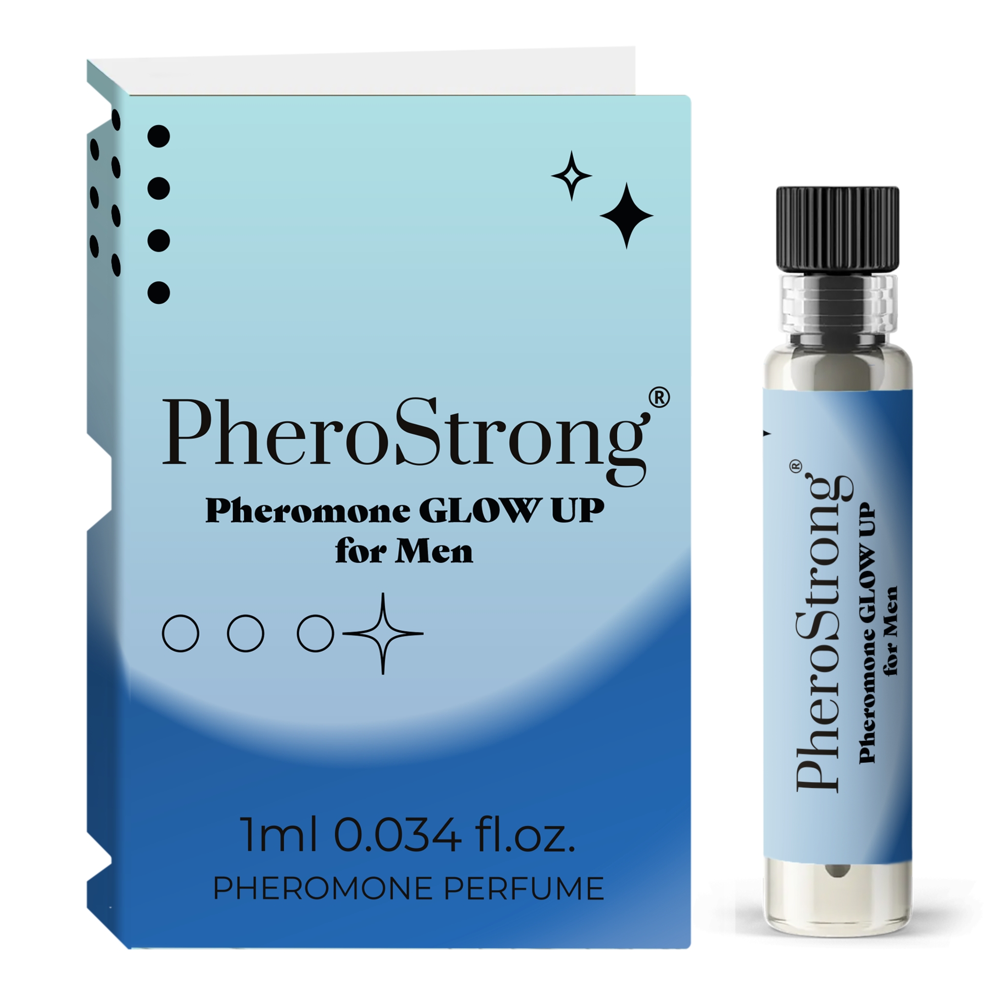 PheroStrong Glow up for Men - perfumy z feromonami dla mężczyzn na podniecenie kobiet