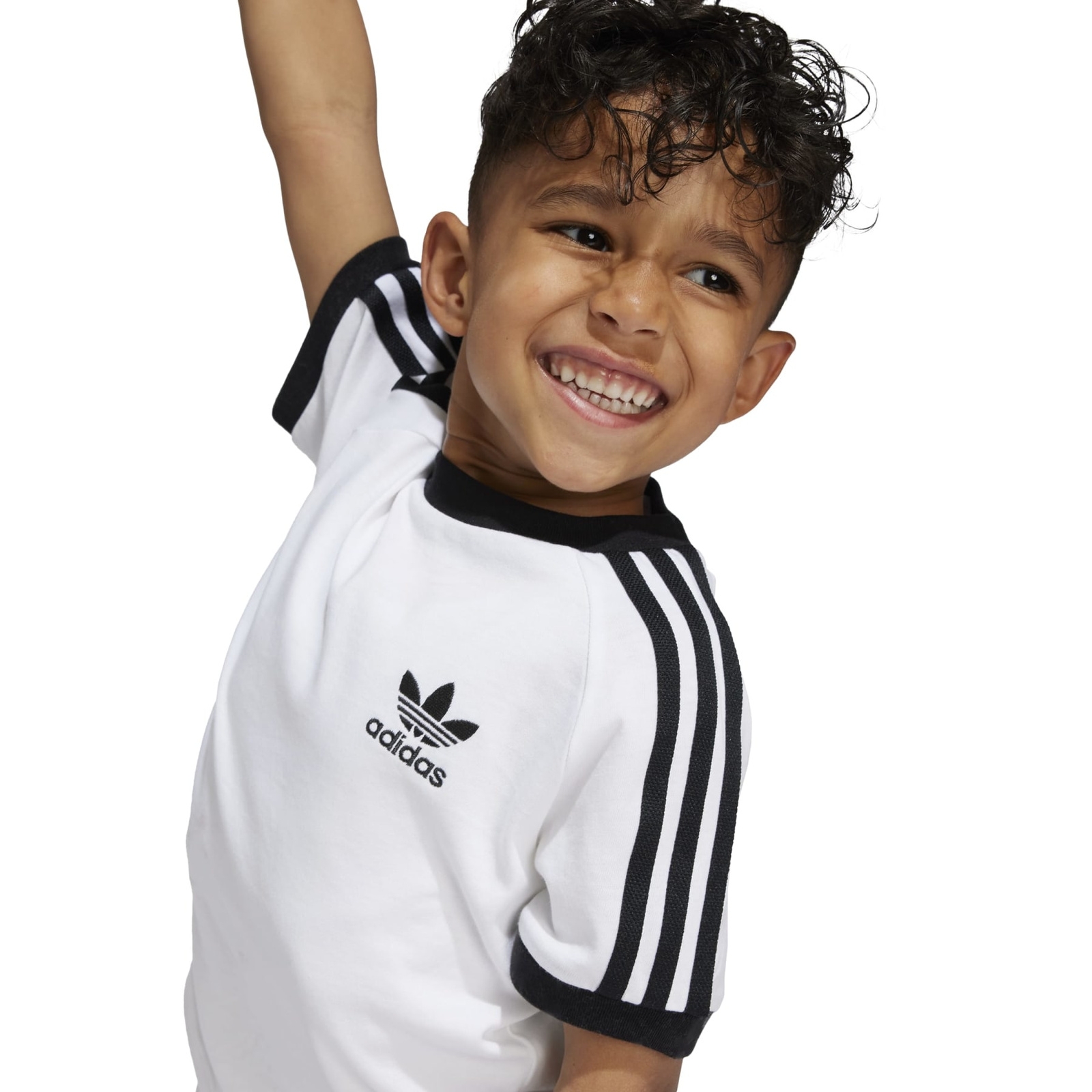 Koszulka dziecica adidas 3 STRIPES biaa JE0517