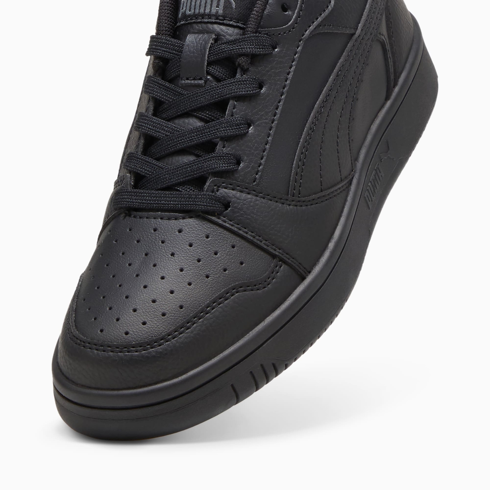 Buty sportowe dziecice Puma REBOUND V6 LO JR czarne 39383306