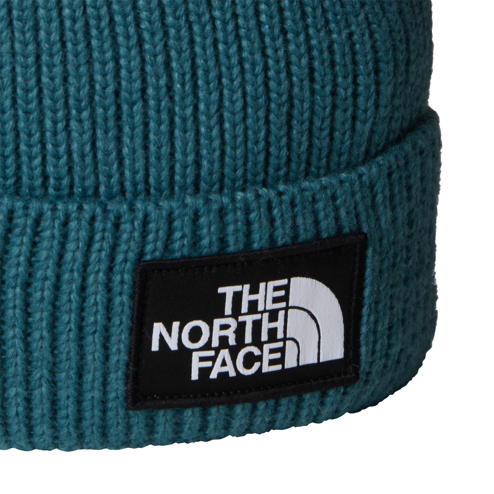 Czapka zimowa unisex The North Face LOGO BOX POM niebieska NF0A8CHFBQ5