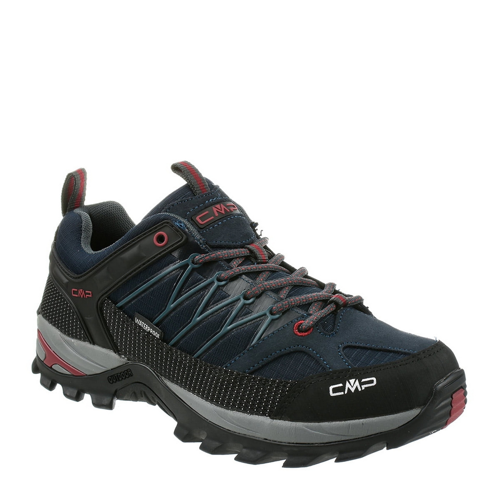 Buty trekkingowe mskie CMP RIGEL LOW WP granatowe 3Q54457-62BN