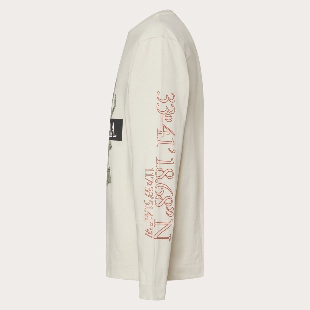 Longsleeve męski Oakley MTN RIDGE beżowy FOA407933-68S