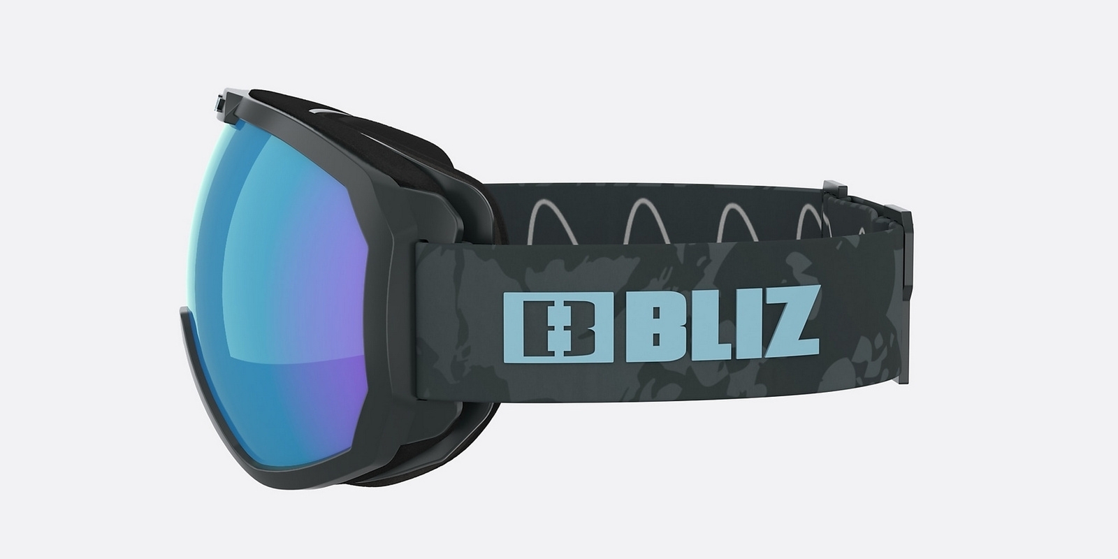Gogle narciarskie unisex Bliz CHARGE OTG szare 0ZG8007-06