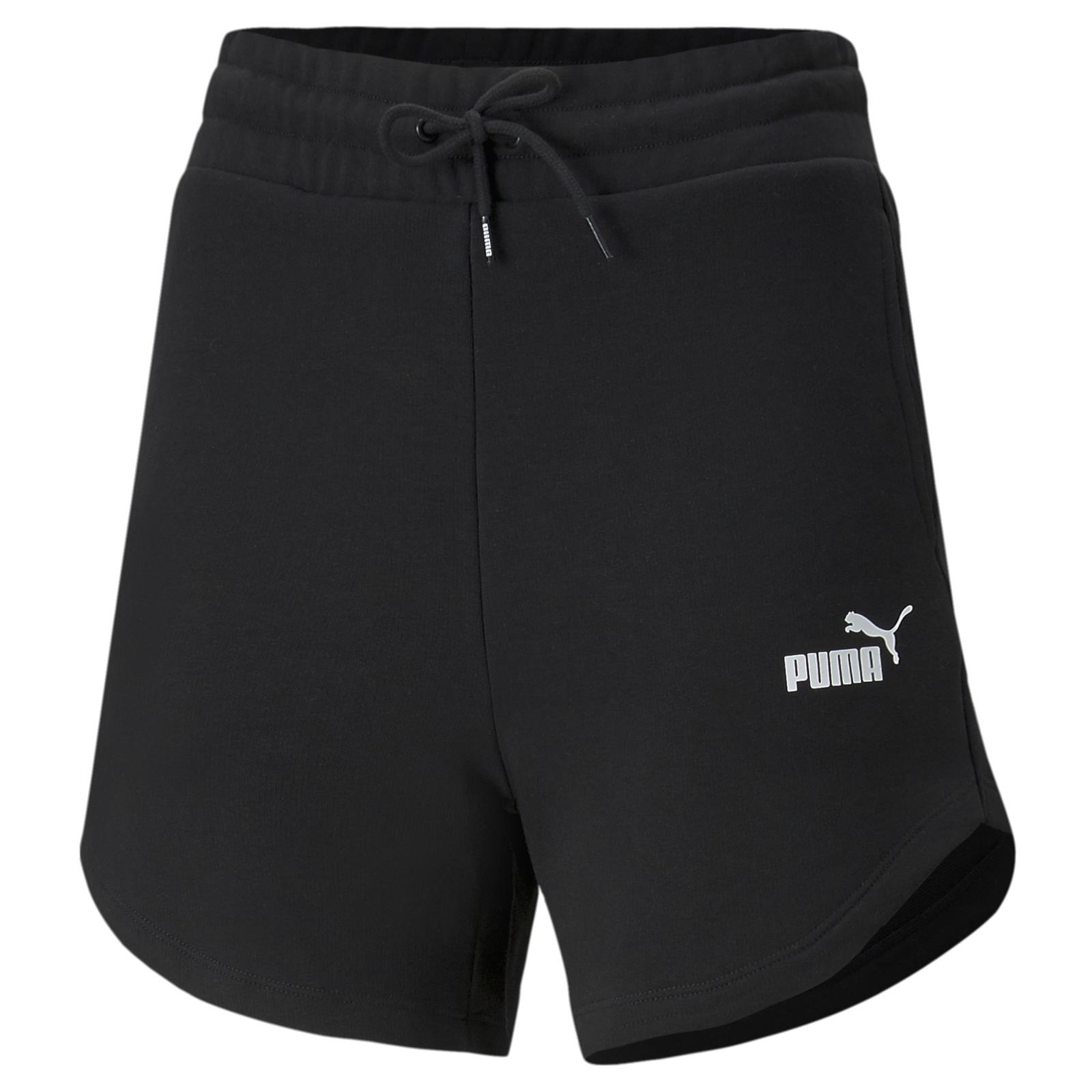 Szorty damskie Puma ESS 5" HIGH WAIST TR czarne 84833901