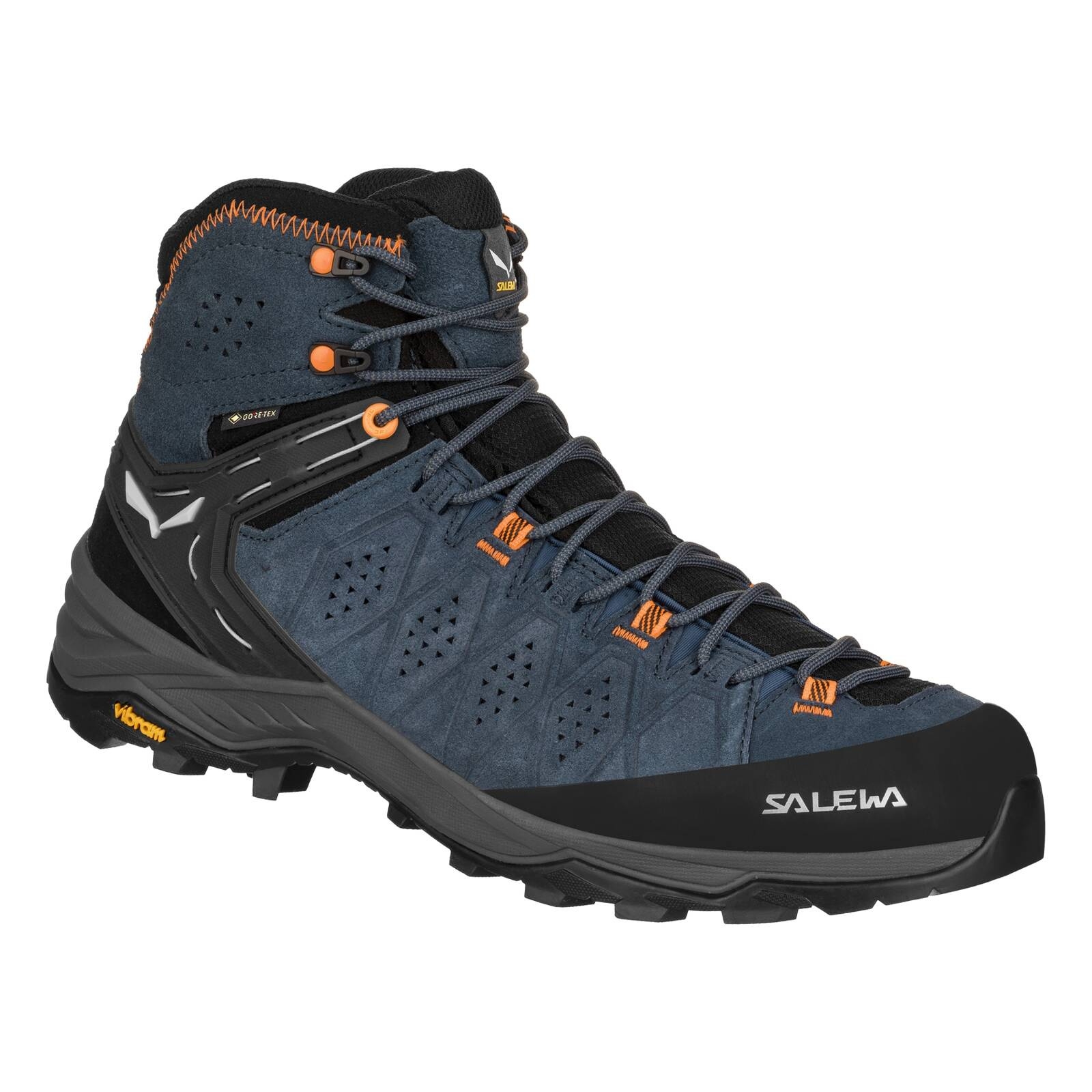 Buty trekkingowe mskie Salewa ALP TRAINER 2 MID GTX niebieskie 00-0000061382_8675