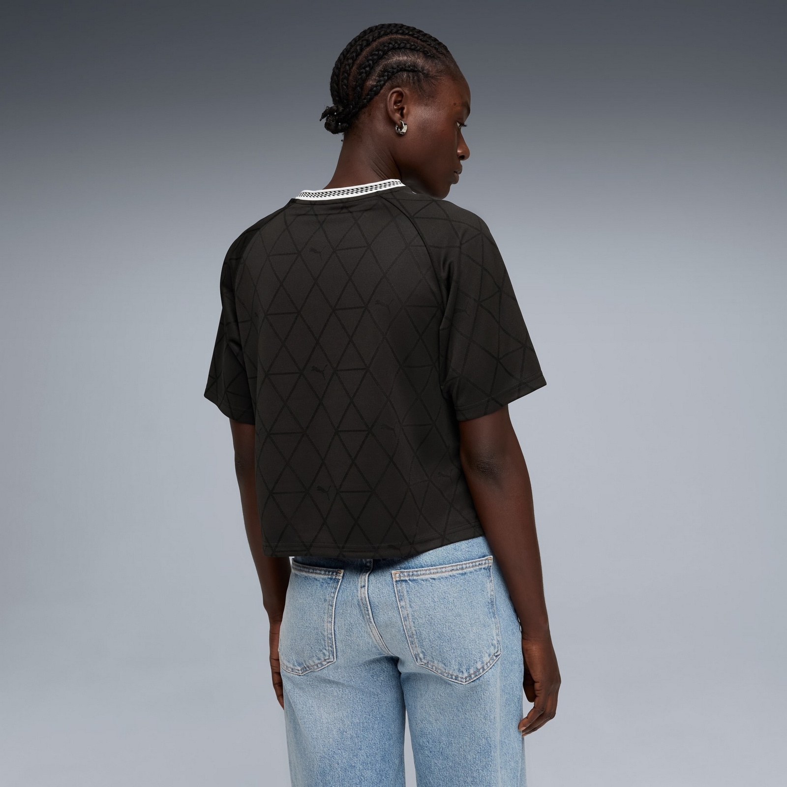 Koszulka damska Puma SPORT RELAXED JERSEY czarna 69186001