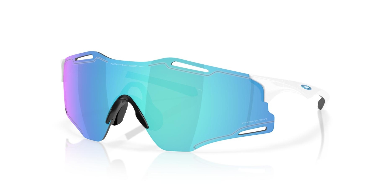 Okulary przeciwsoneczne unisex Oakley CYBR ZERO biae OO9512D-02