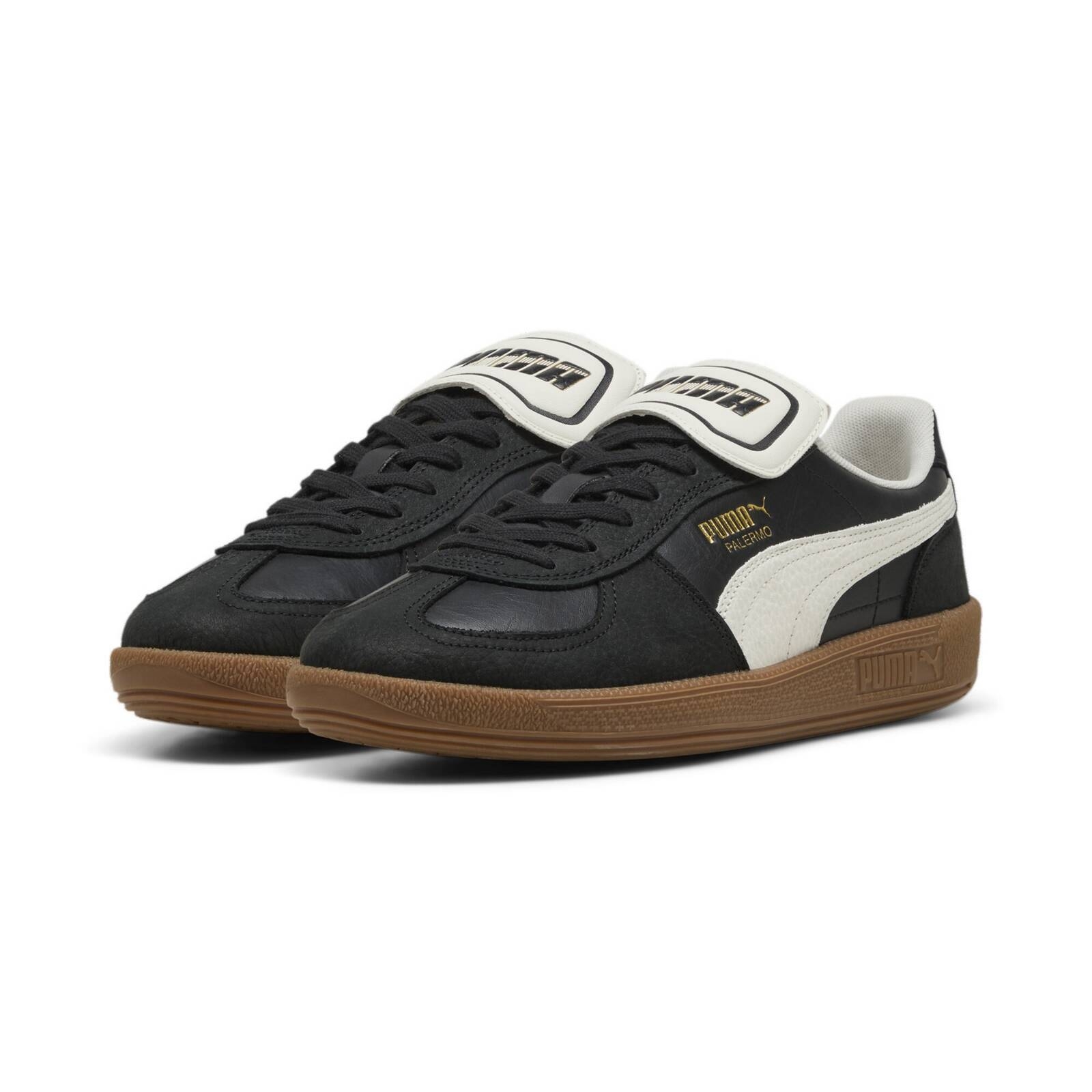 Buty sportowe mskie Puma PALERMO PREMIUM czarne 40174402