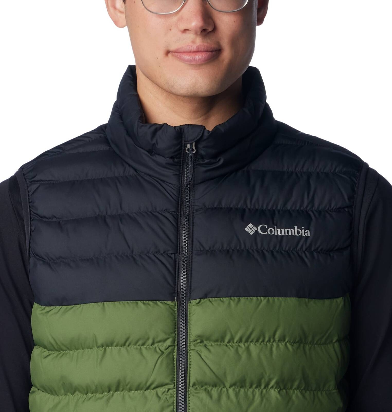 Bezrkawnik mski Columbia POWDER LITE zielony 1748031352