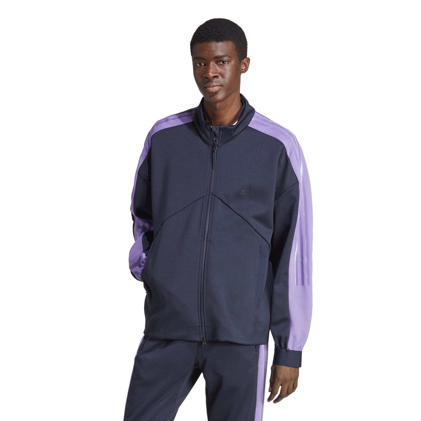 Bluza dresowa m�ska adidas TIRO SUIT-UP ADVANCED granatowa HY4139