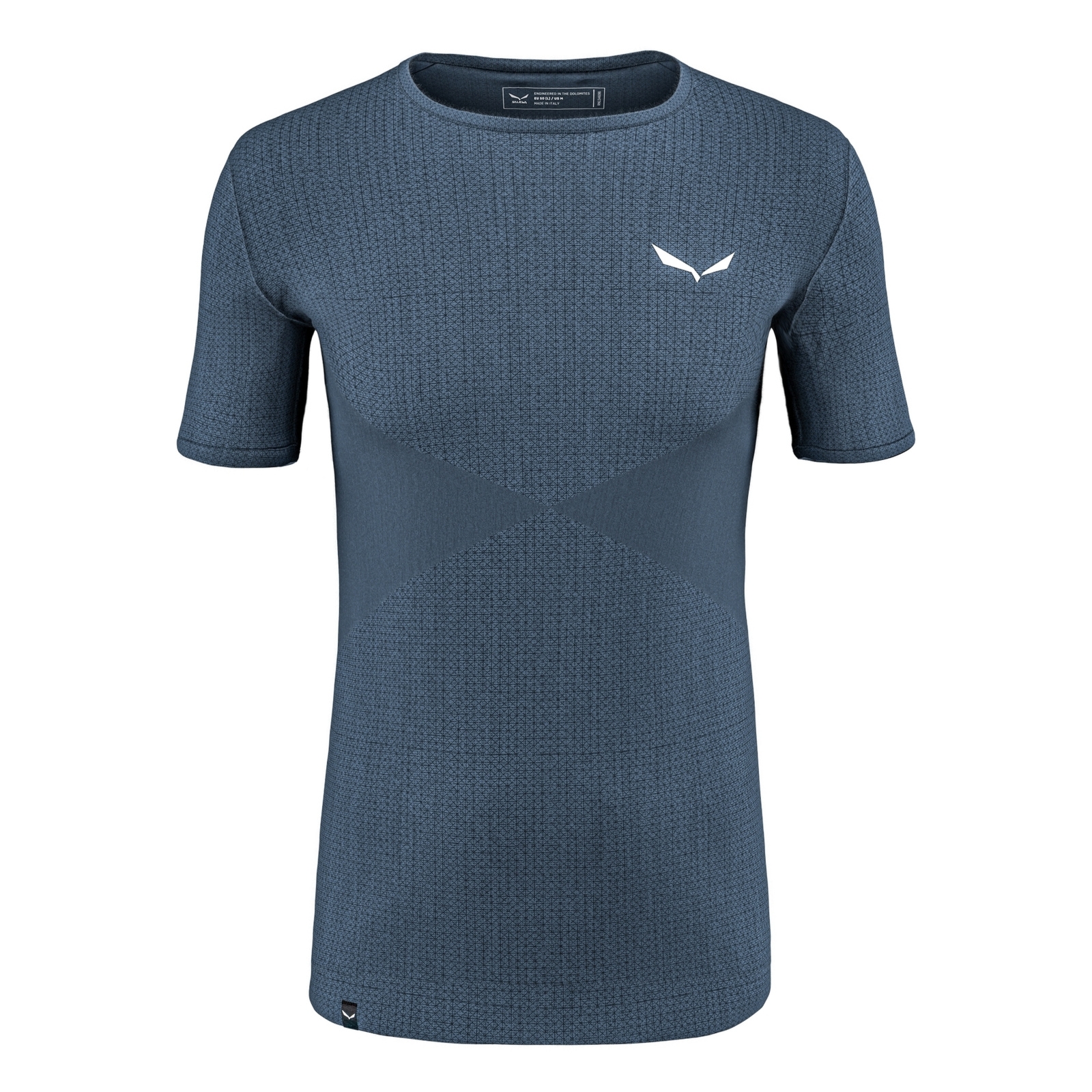 Koszulka termoaktywna m�ska Salewa ZEBRU MEDIUM WARM niebieska 00-0000027959_8670