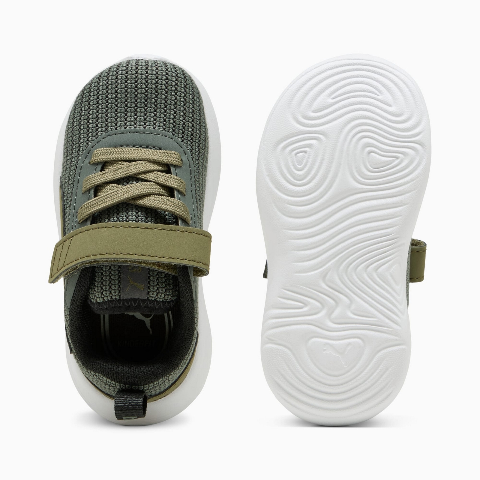 Buty do biegania dziecice Puma SOFT VITAL FRESH BETTER AC INF zielone 38795007