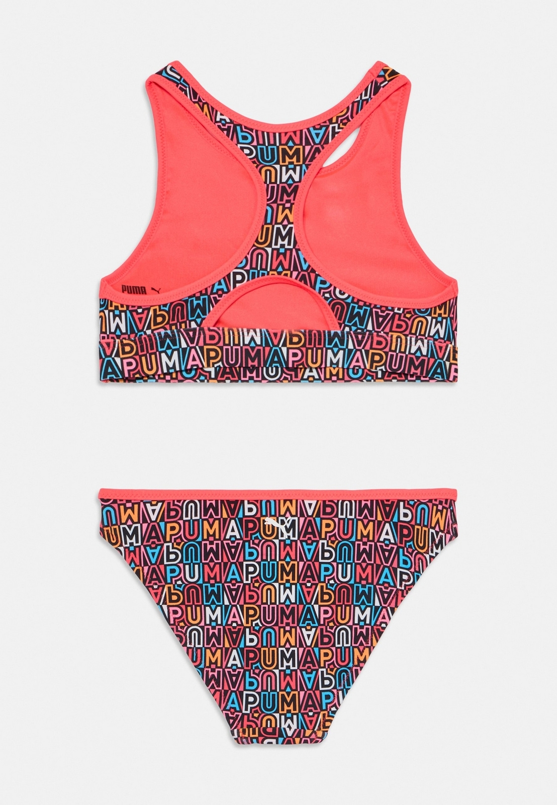 Kostium kpielowy dziewczcy Puma SWIM PRINTED wielokolorowy 94706201