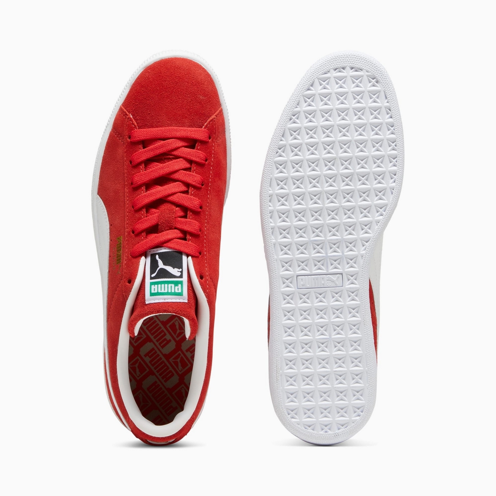 Buty sportowe męskie Puma SUEDE CLASSIC czerwone 39978102
