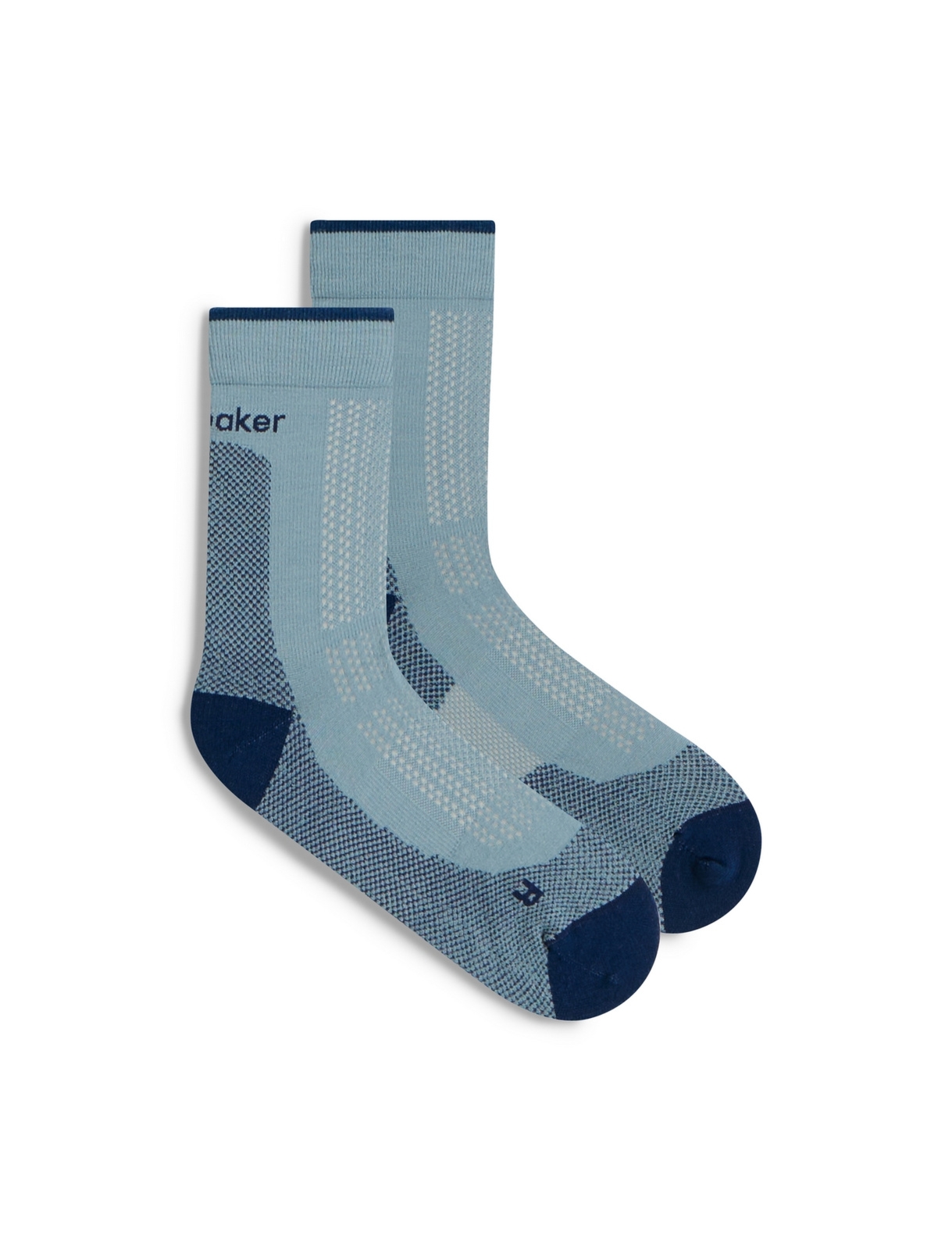 Skarpety trekkingowe m�skie Icebreaker MER HIKE+ ULTRALIGHT QUARTER niebieskie IB0A578R0M2