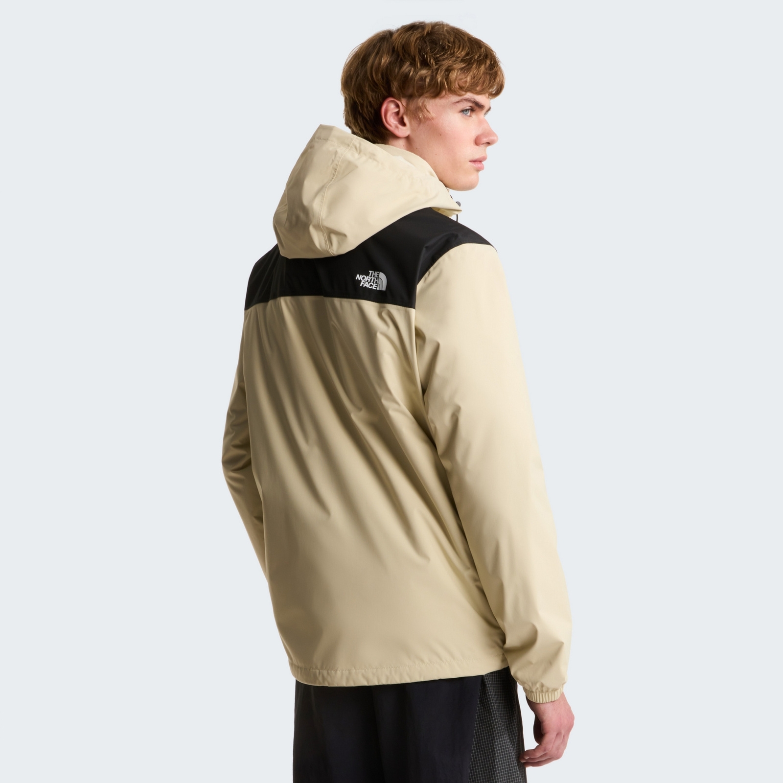 Kurtka wodoodporna m�ska The North Face ANTORA be�owa NF0A7QEYGIY