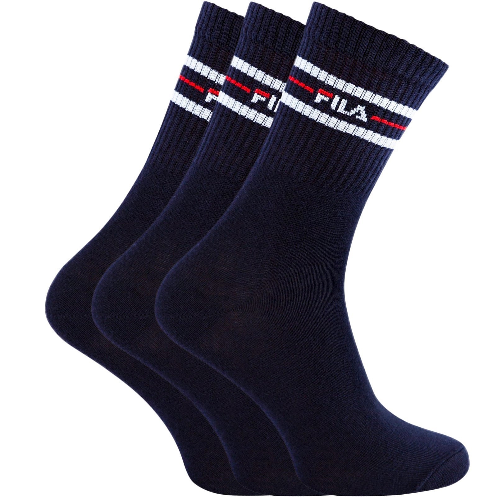 Skarpety unisex Fila LIFESTYLE 3-PACK granatowe F9092-321