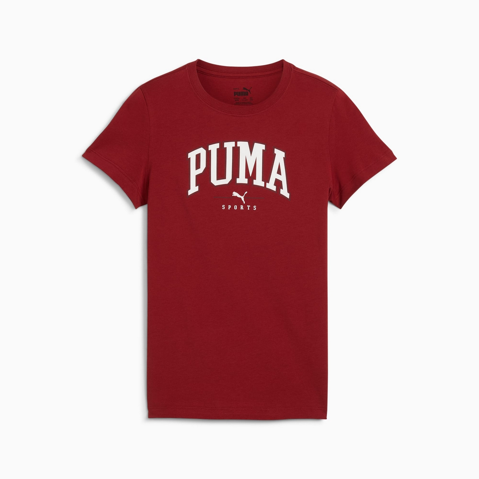 Koszulka dziewczca Puma SQUAD czerwona 68177913