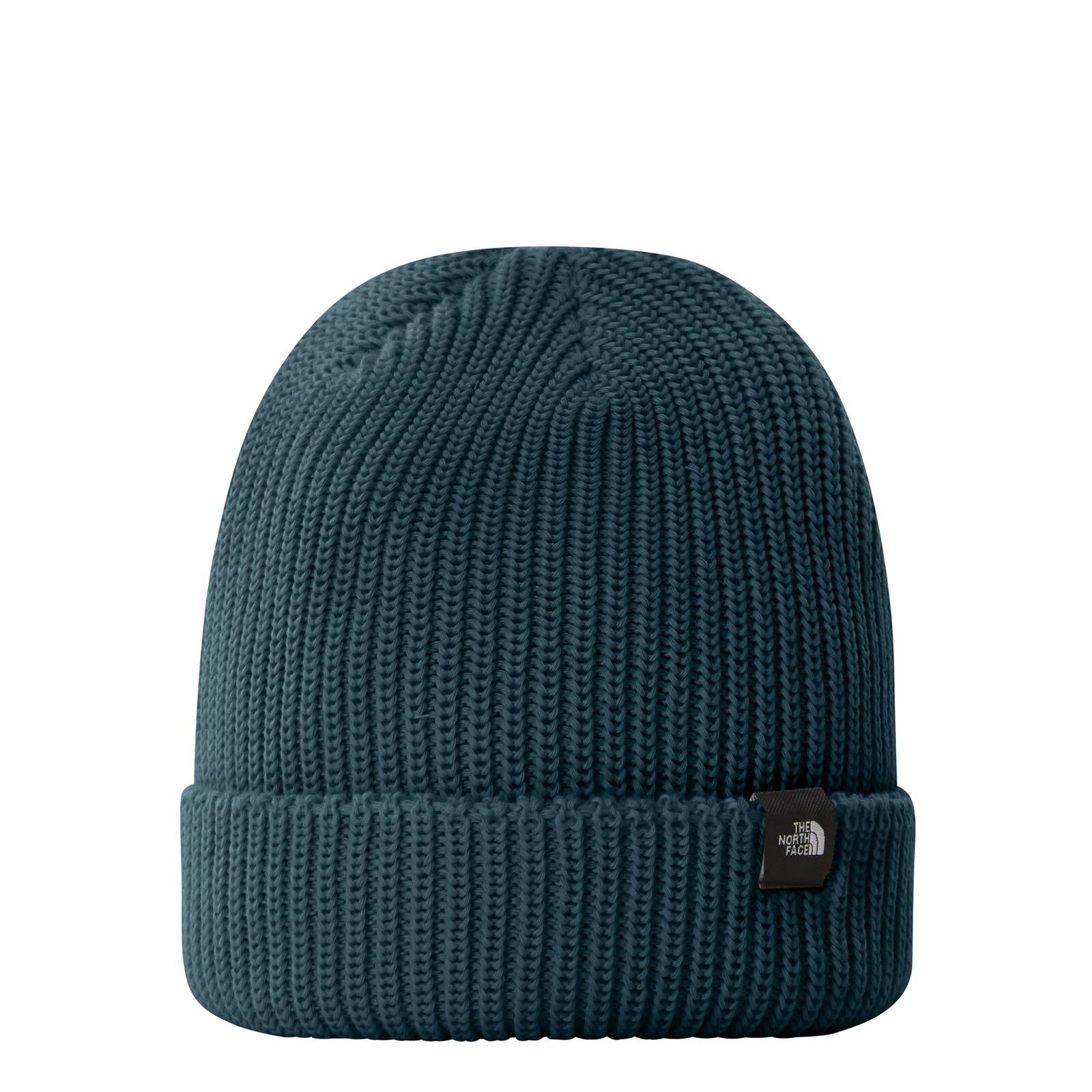 Czapka zimowa unisex The North Face FISHERMAN BEANIE granatowa NF0A55JG1NO